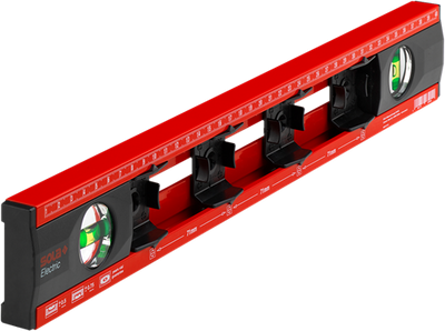 Sola aftekenwaterpas electric 40cm 2 libellen 0,50mm m 4 schuiven - 69057101