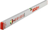 Sola alu blokwaterpas azb30, 30cm 2 libellen 0,50mm m zilver - 01010301 - 01010301 - afbeelding 1