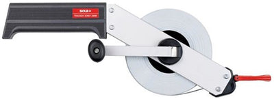 Sola stalen landmeter 50mtr tracker tr50, eindhaak, wit eg-klasse 2 sb - 50051201 - 50051201