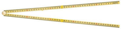 Sola tim. duimstok kunststof1mtr 4-ledig geel, geel, eg-klasse 3 hk1 4g12 (g59-1-4-12) - 53035101