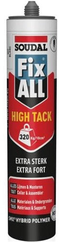 Soudal fix - all high-tack | lijmkit | wit | 290 ml - 153984