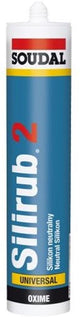 Soudal silirub 2 | siliconenkit | buff | 300 ml - 105961
