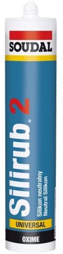 Soudal silirub 2 | siliconenkit | natuursteen | 300 ml - 105962