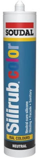 Soudal silirub color | siliconenkit | dennengroen ral 6009 | 300 ml - 105830