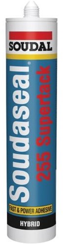 Soudal soudaseal 255 supertack | wit | 290 ml - 156670