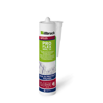 Illbruck sp525 proflex 25 betongrijs 310ml koker - sp525378724