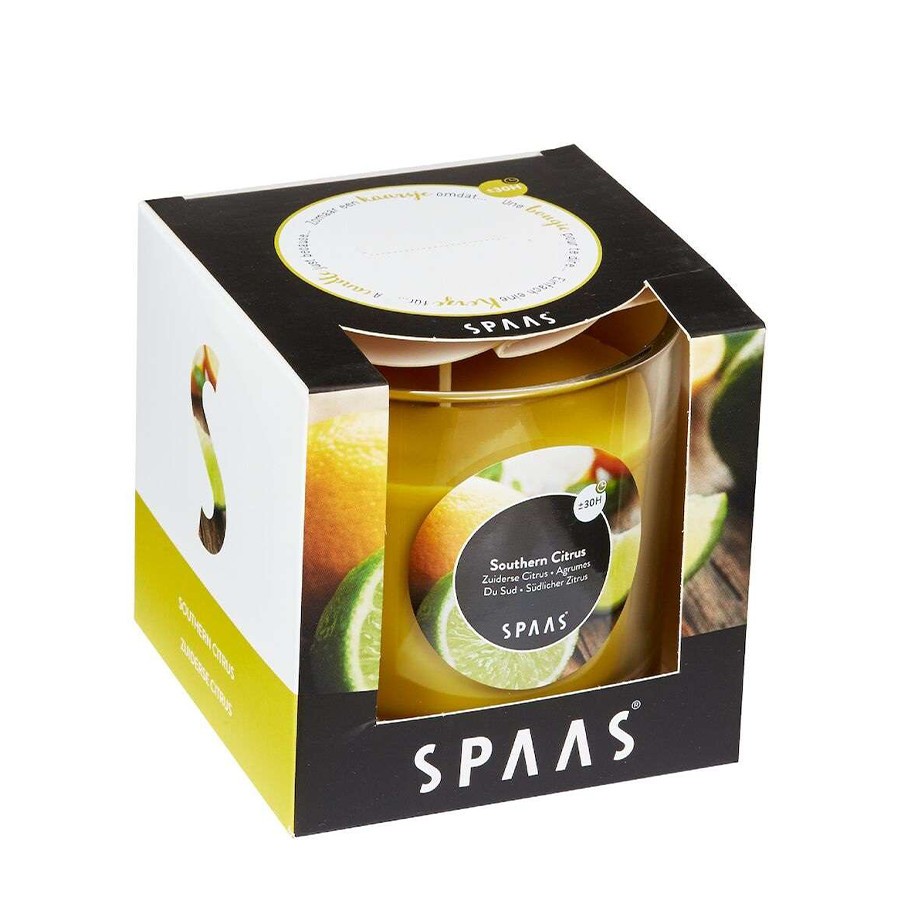 Spaas geurglas southern citrus 76 76mm