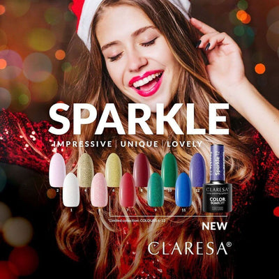 Claresa uv led gellak 5ml sparkle 3