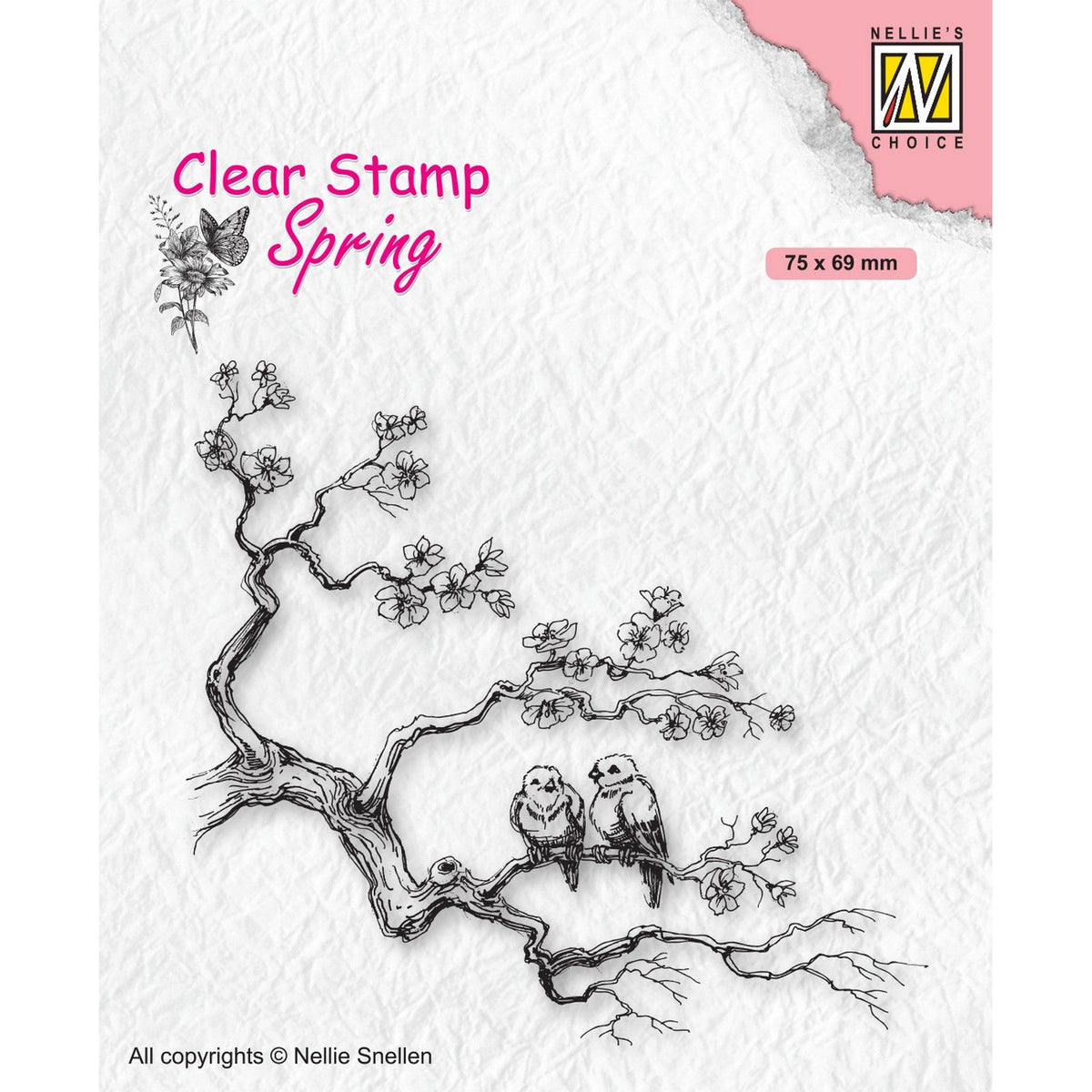 Nellie's choice • spring clear stempels lovers