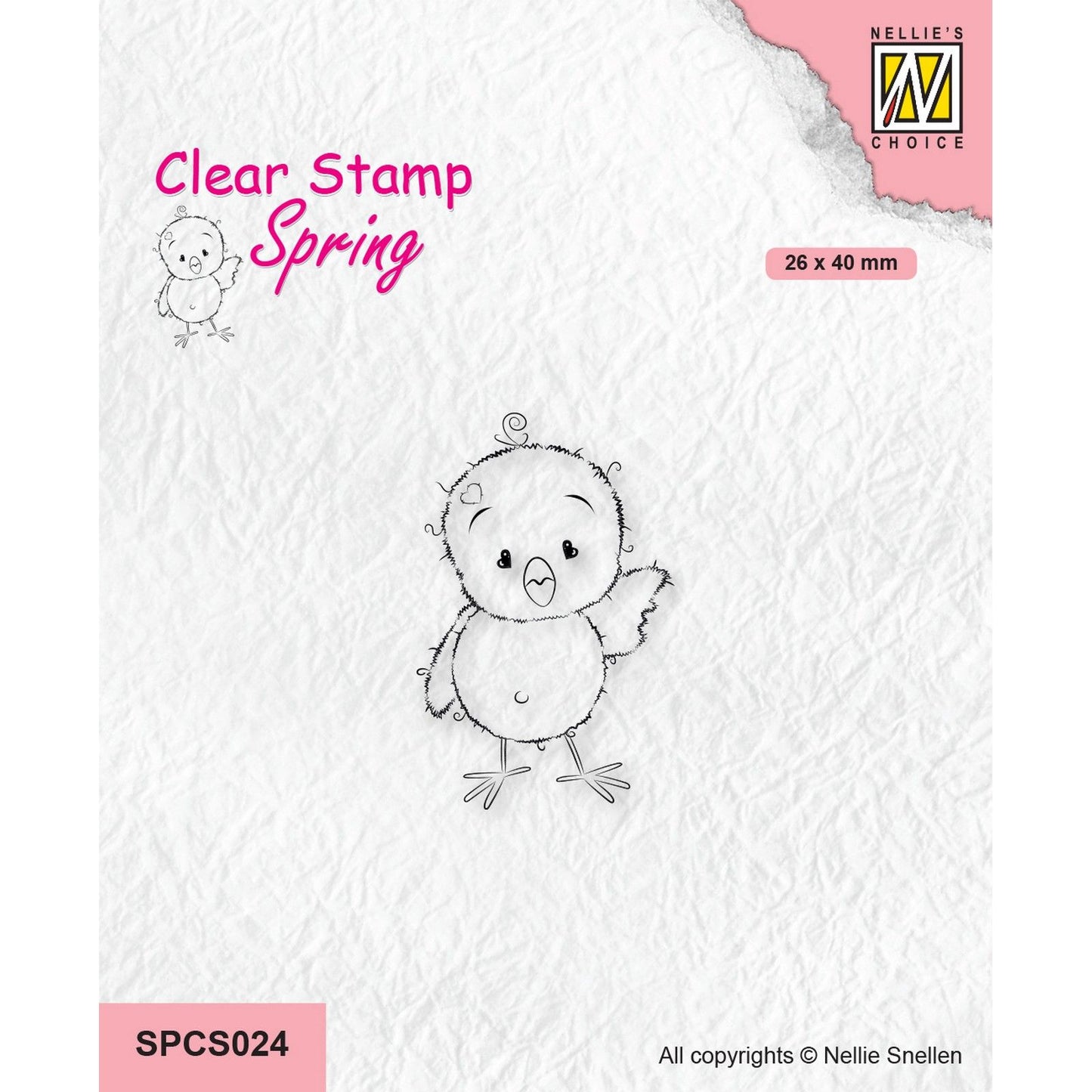 Nellie's choice • spring clear stempels chickies: hi there