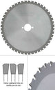 Spero 60tx255mm metaal tct zaagblad - asgat 30mm - spm-255-60-30