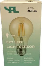 Enzo spl led gls e27 4-40w 2500k filament gold sensor - led7350 - afbeelding 2
