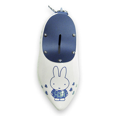 Nijntje spaarpot klomp wit blauw