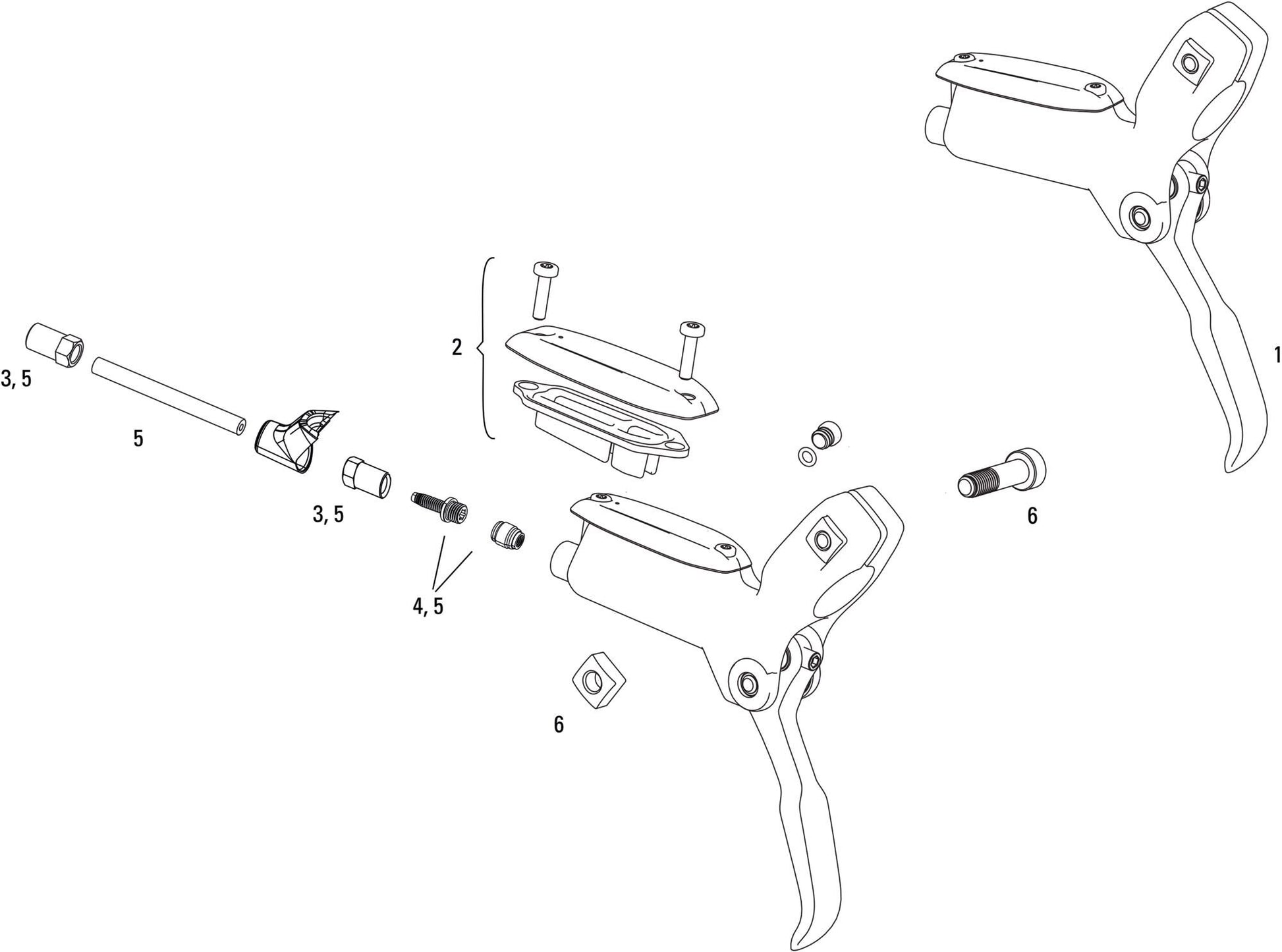 Sram level disc brake