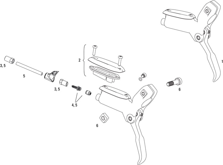 Sram level disc brake