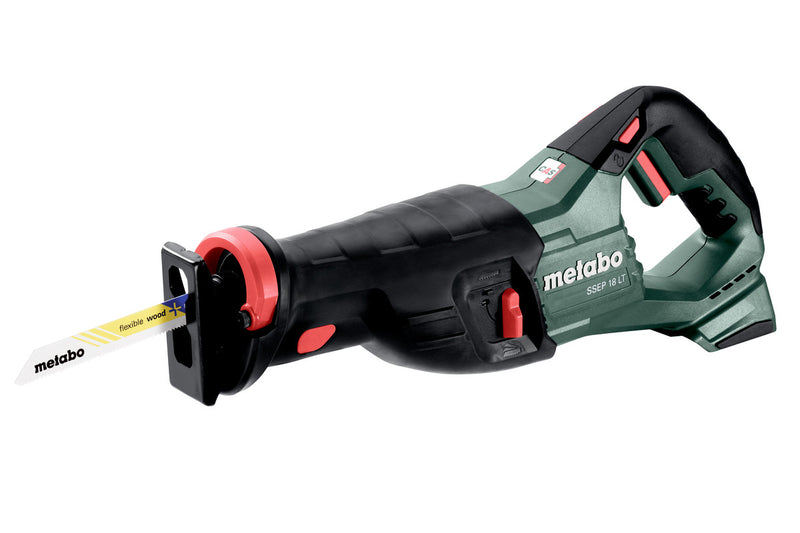 Metabo ssep 18 lt accu reciprozaag 18v | excl. accu's en lader | in x
