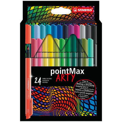 Stabilo pointmax etui 24 kleuren