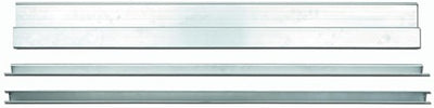 Stabila rij, hak stucadoor alu. h-profiel 200cm - 07828