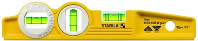 Stabila waterpas, v-groef 1v1h1x360° libel 25cm - 16670