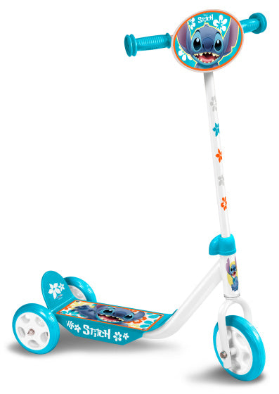 Disney 3-wiel Kinderstep Vrijloop Junior Petrolblauw Wit