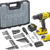 Stanley powertools stanley fatmax sfmcd700d2a-qw 20v max (18v) + 100-delige accessoireset | 2 x 2.0ah - sfmcd700d2a-qw