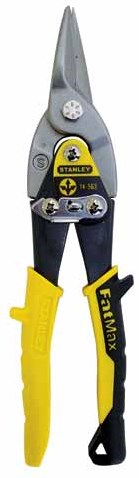 Stanley handgereedschap blikschaar smalle bek recht - 2-14-563