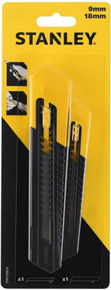 Stanley handgereedschap combipack afbreekmessenset | 9mm + 18mm - stht10202-0 - afbeelding 2