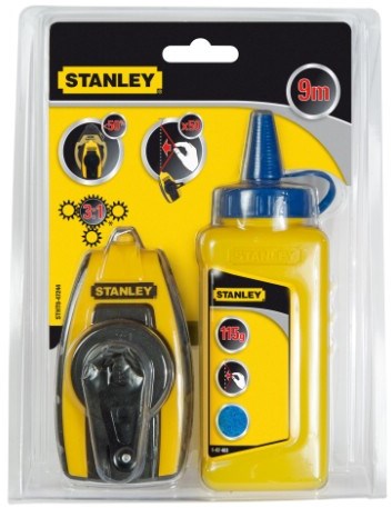 Stanley handgereedschap compacte slaglijnmolenkit 9m - stht0-47244