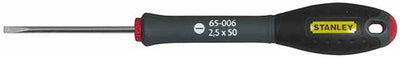 Stanley handgereedschap fatmax schroevendraaier parallel 3 x 100mm - 0-65-008