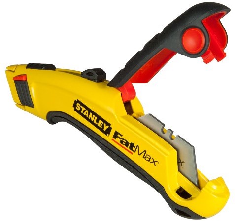 Stanley handgereedschap fatmax uitschuifbaar mes + 5 carbide reservemessen - 7-10-778