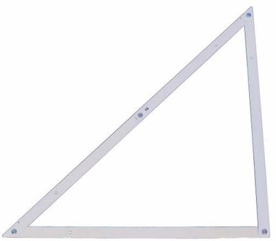 Stanley handgereedschap opvouwbare bouwhaak aluminium - 1-45-013