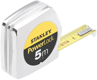 Stanley handgereedschap rolbandmaat powerlock 5m - 25mm - 1-33-195
