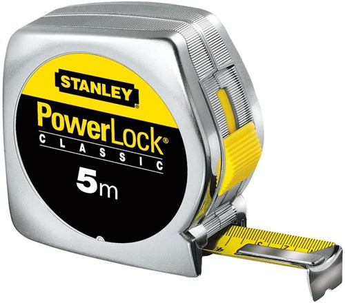 Stanley handgereedschap rolbandmaat powerlock 8m - 25mm - 0-33-198 - 0-33-198