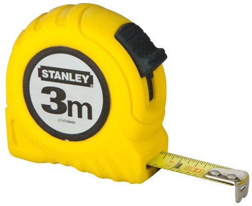 Stanley handgereedschap rolbandmaat stanley (kaart) | 3m - 12,7mm - 0-30-487