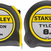 Stanley handgereedschap tylon rolbandmaatset - 5m 8m | stht0-74260 - stht0-74260