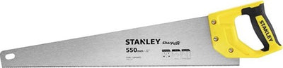 Stanley handgereedschap universele handzaag | sharpcut | 550mm | 7t inch - stht20368-9