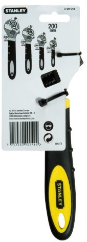 Stanley handgereedschap verstelbare moersleutel 250mm - kaart - 0-90-949