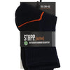 Stapp active outdoor bamboo quarter 29605 | donkergrijs 6550 | maat 43 - 8719534312832