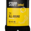 Stapp yellow all round 2-pack sokken 4410 | 699 zwart | maat 42 - 38.134.005.01