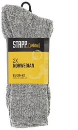 Stapp yellow norwegian 2-pack sokken 4405 | 600 noors | maat 42 - 38.134.003.01 - afbeelding 1