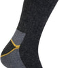 Stapp yellow thermo 2-pack sokken 4420 | 695 antraciet melange | maat 46 - 38.134.008.02