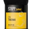 Stapp yellow thermo 2-pack sokken 4420 | 695 antraciet melange | maat 50 - 38.134.008.03