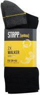 Stapp yellow walker coolmax 2-pack sokken 4425 | 699 zwart | maat 50 - 38.134.009.03
