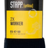 Stapp yellow worker 2-pack sokken 4415 | 499 marine | maat 50 - 38.134.006.03