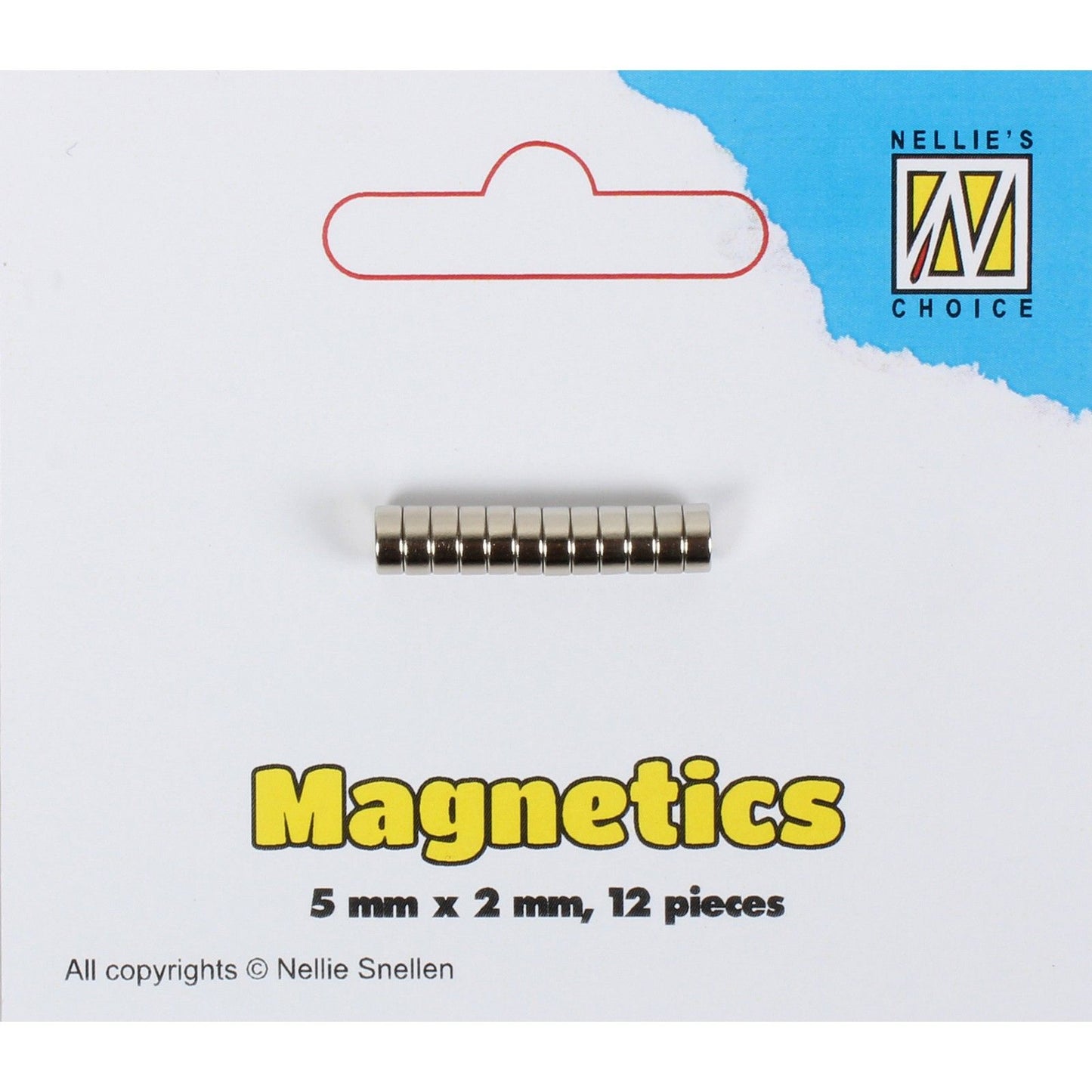 Nellie's choice • magnets 5x2mm 12stuks pkg