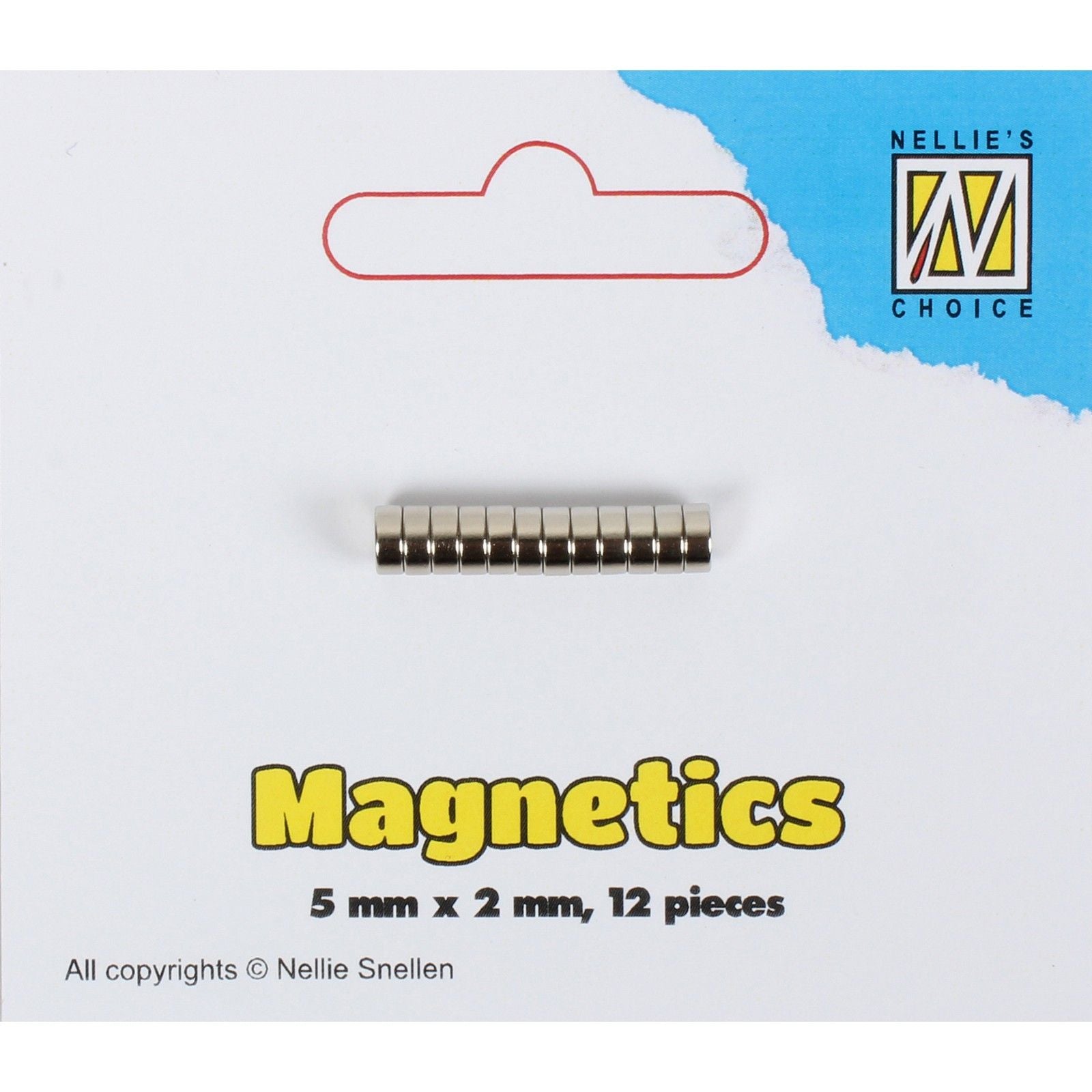 Nellie's choice • magnets 5x2mm 12stuks pkg