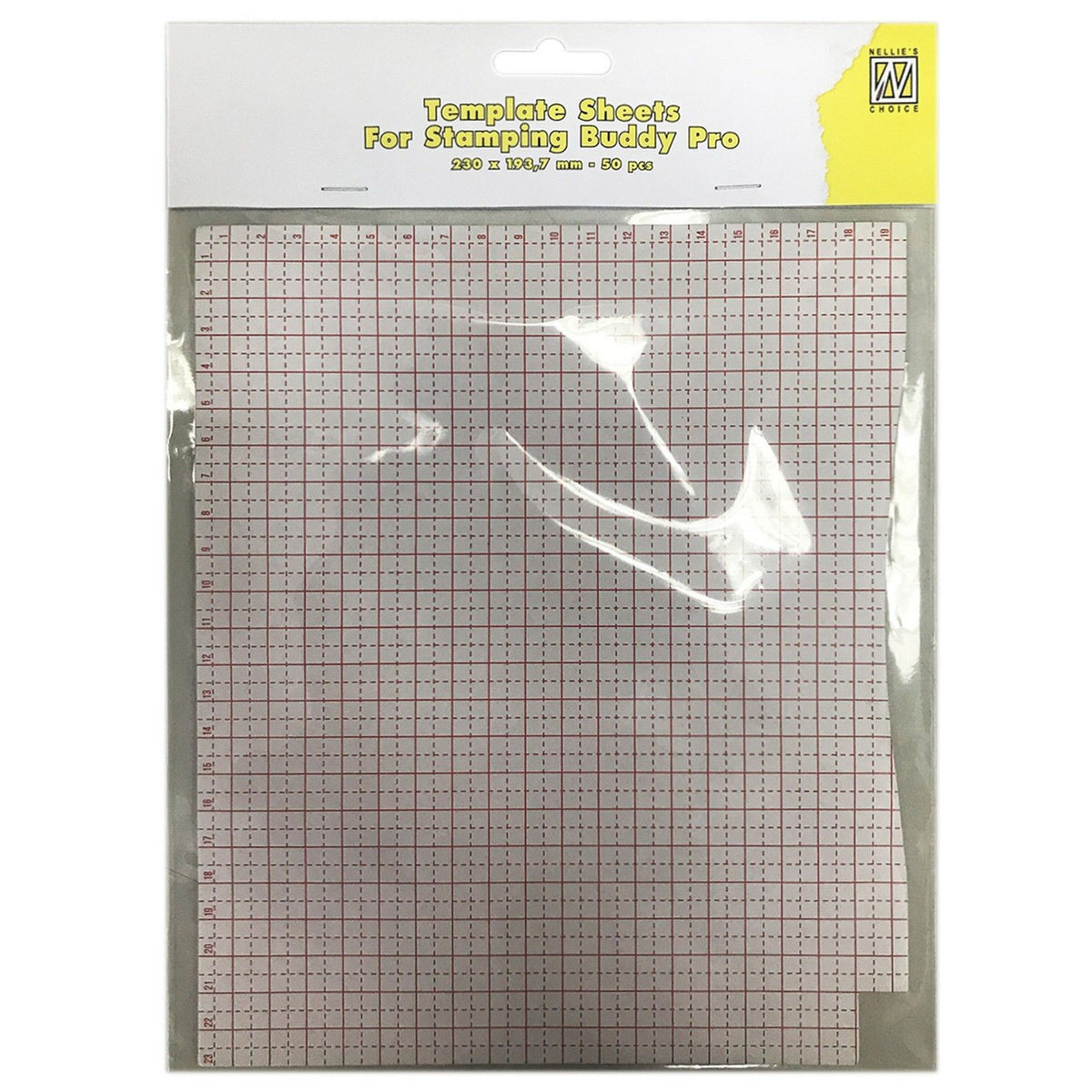 Nellie's choice • template sheets, 230x193.7mm, 50stuks pkg