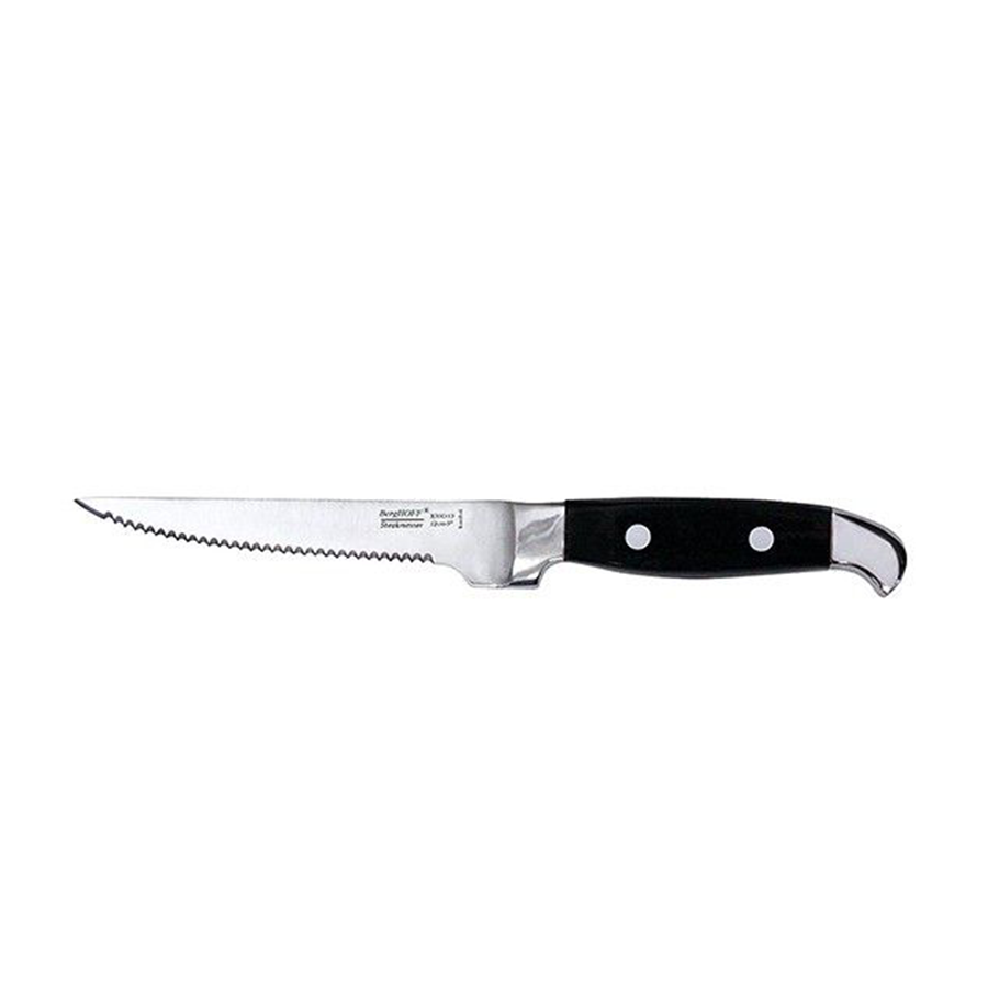 Steakmes 12cm rvs zwart