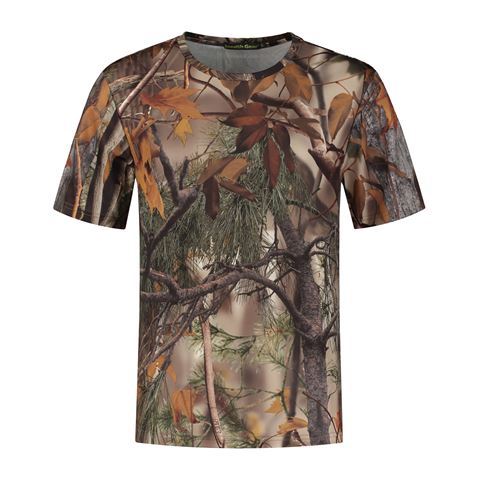 Stealth Gear Stealth Gear T-shirt Korte Mouw Camo Bosprint maat L