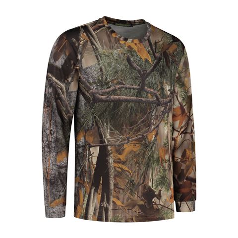 Stealth Gear Stealth Gear T-shirt Lange Mouw Camo Bosprint maat L